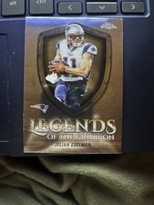 2025 Topps Chrome Legends of the Gridiron Julian Edelman Patriots LOG-24