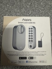 Aqara U200 Kit Smart Lock, Smartes Türschloss, Silber Gebraucht Matter Homekey
