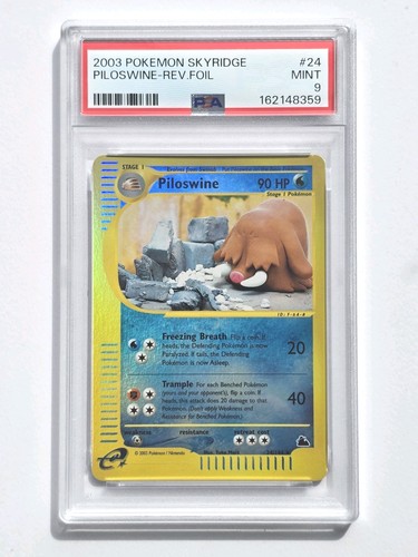 Piloswine graded PSA 9 for sale on eBay