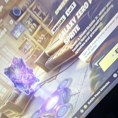 Fortnite PS5 Galaxy Zero Point Sprite (Sprite Mastered) Special Lv1