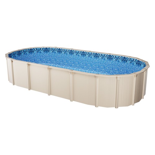 VEVOR Oval Pool Liner 12x24ft Unibead Style Pool Liner 52in Wall Height Durable - Picture 11 of 12
