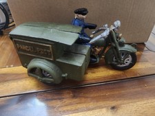 Vintage 1996 HARLEY DAVIDSON CAST IRON PARCEL POST MOTORCYCLE 1928 REPLICA