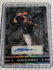 2026 Leaf Metal Draft Kevin Mcgonigle Detroit Tigers Shimmer SP Auto RC /5