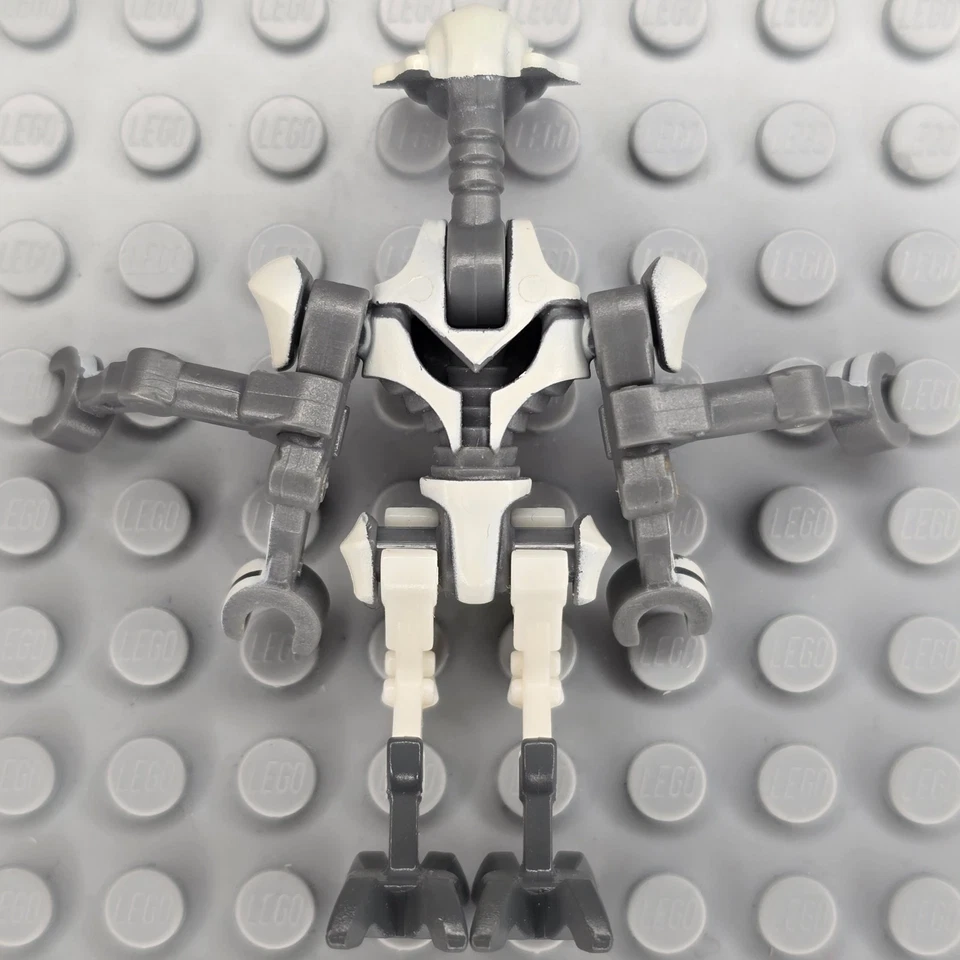 Lego Star Wars Minifigure SW0515 General Grievous Bent Legs White Armor - Image 3 of 4