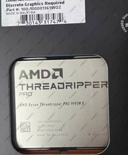 AMD Ryzen Threadripper 9995WX CPU 96C/192T 2.5GHz-5.4GHz TDP-350W NEW