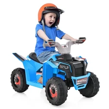 Kids Ride on ATV 4 Wheeler Quad Toy Car 6V Battery Powered Motorized Toy