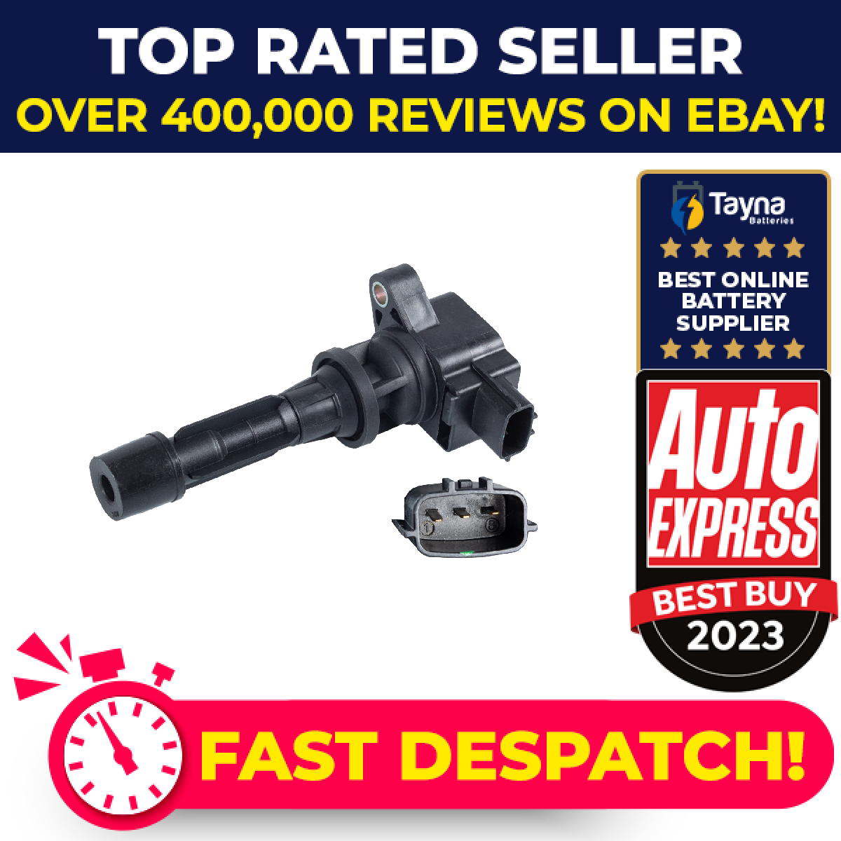 Ignition Coil fits MAZDA 5 CR19, CW 1.8 2005 on Blue Print LFB618100A LFB618100B