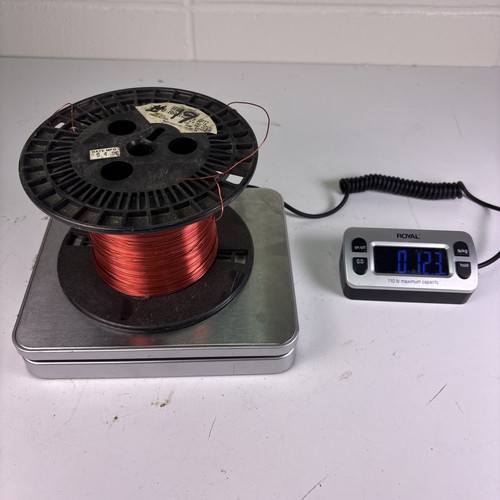 VTG 1996 Spool of Red AWG 19 Hopkinsville 50ft Guaranteed