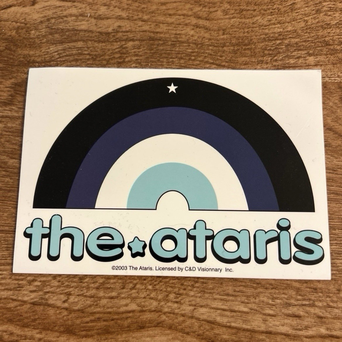 2003 The Ataris Rare Official Band Sticker Collectible