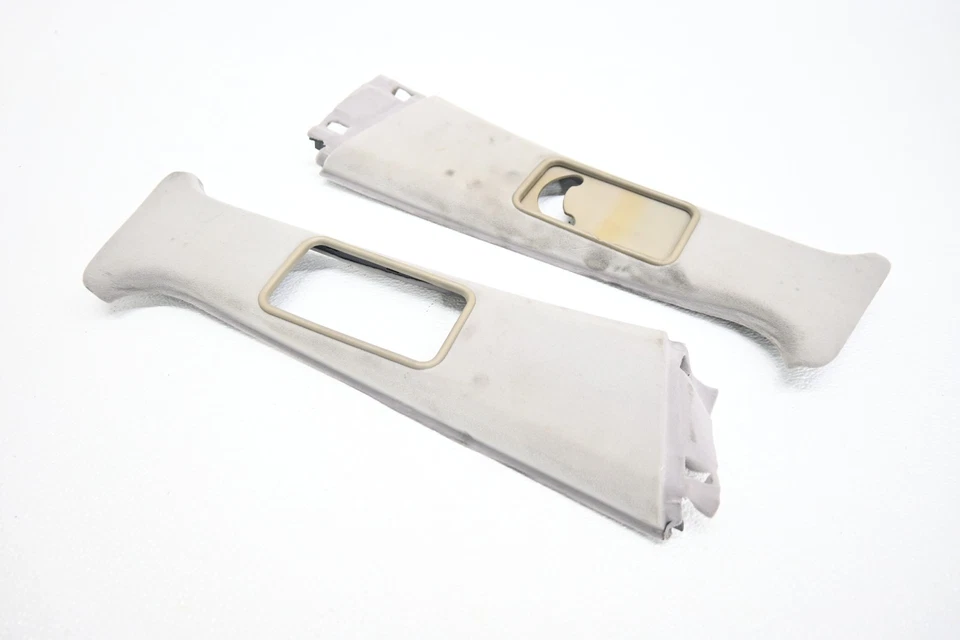 ⭐ Juego de molduras de columna de pilar B superior derecho e izquierdo centro serie 7 BMW E32 86-94 OEM Foto 2 de 4