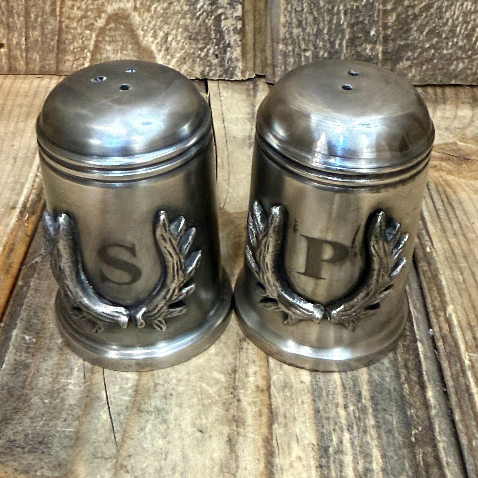 Pottery Barn Stag Icon Salt & Pepper Shaker - Thumbnail 2