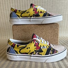 Vans Era x Peanuts Zapatos de Skate para Mujer Talla 8 Snoopy Charlie Marrón Woodstock LEER