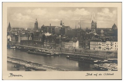 V9640/Bremen Photo Postcard approx. 1935