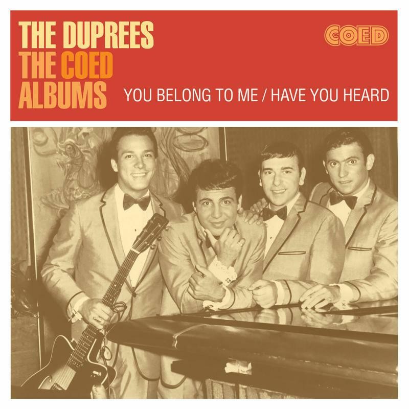 Duprees Coed Albums: You Belong To Me / Have You Heard CD NEW