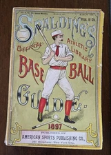 1897 Spalding's Official Baseball Guide Excellent