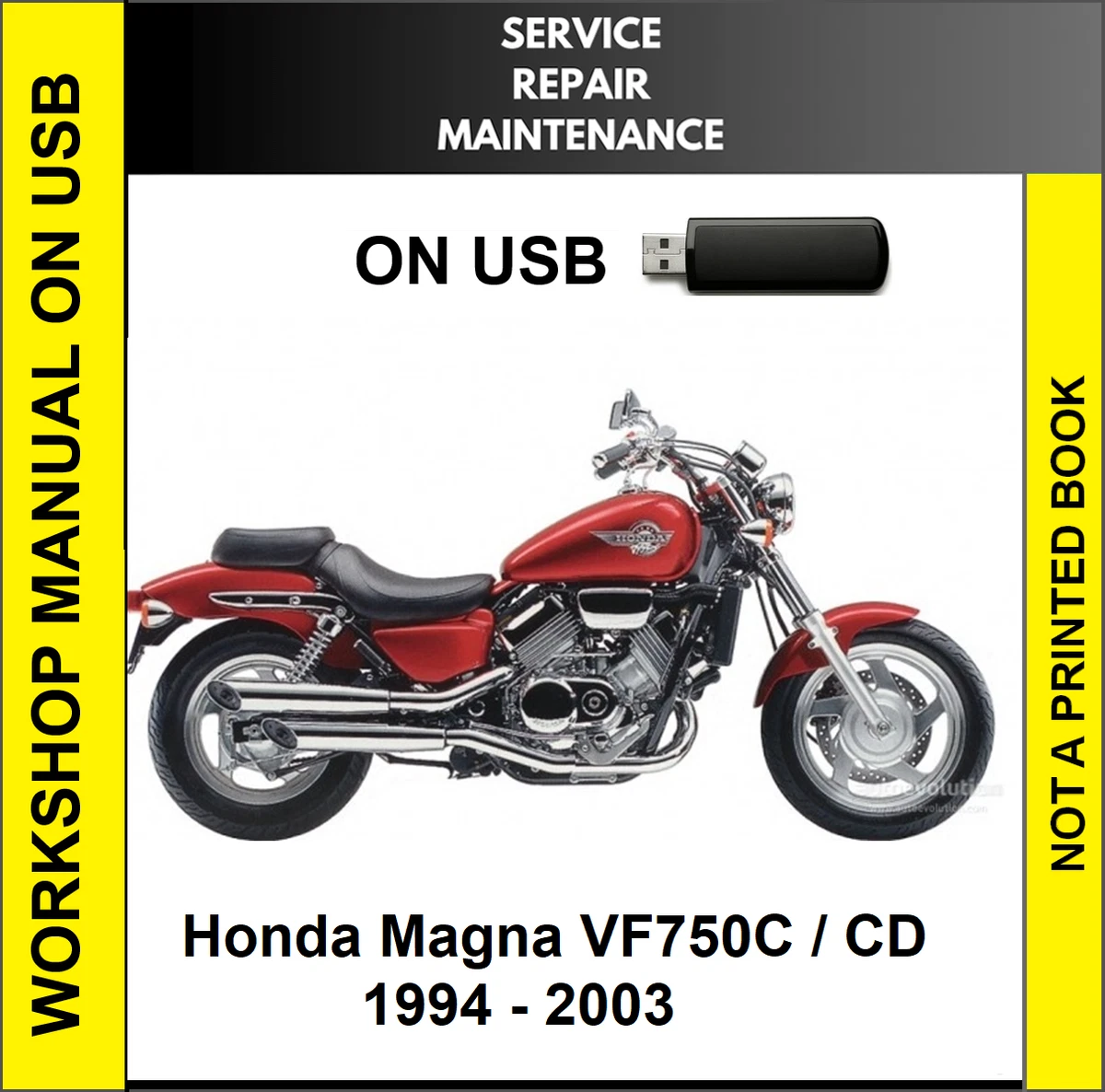 Magna 750 VF750C Motorcycle Repair Manuals & Literature for sale