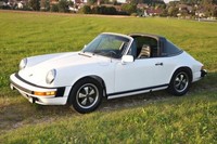 Schuco 1:18 Porsche 911 Targa Weiß 450025700