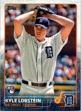 2015 Topps Series 1 Kyle Lobstein Rookie Detroit Tigers #312