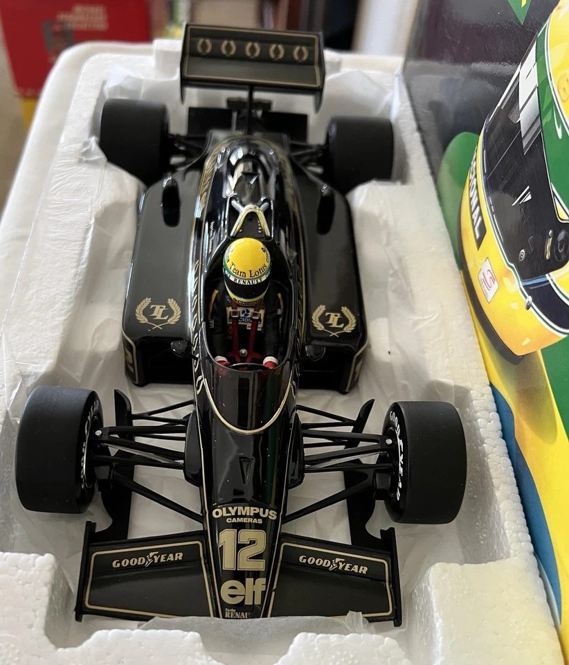 1:18 Minichamps Lotus Renault 97t 1985 A. Senna - Image 4 of 4