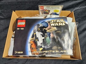 LEGO Star Wars Jango Fett's Slave 1 7153 Bags Unopened, Seal Split In Storage