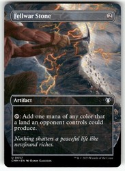 Fellwar Stone (Borderless) #657 Commander Masters