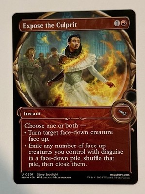 Expose the Culprit (Showcase) Murders at Karlov Manor 307 NM MTG