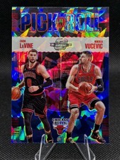 2020-21 Panini Contenders Optic - Pick N Roll Zach LaVine, Nikola Vucevic #20...