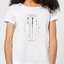 Harry Potter Wand Of Harry Potter Women's T-Shirt - White