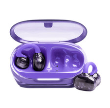 JBL Soundgear Clips Open-Ear True Wireless Bluetooth Earbuds - Purple - NEW