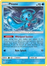 Phione SM - Cosmic Eclipse 57/236 NM Pokemon