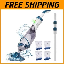 Rechargeable Handheld Pool Vacuum - Efficient Debris Removal