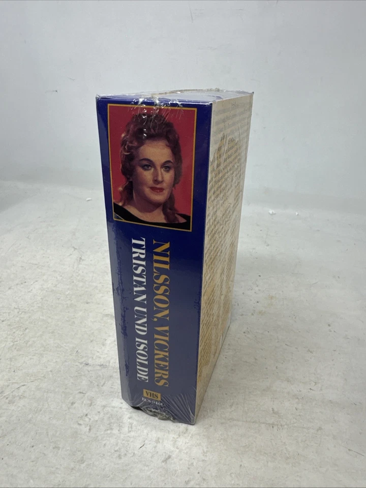 Rare Richard Wagner Tristan und Isolde VHS Set – Nilsson, Vickers, Böhm-New-112 - Image 4 of 4