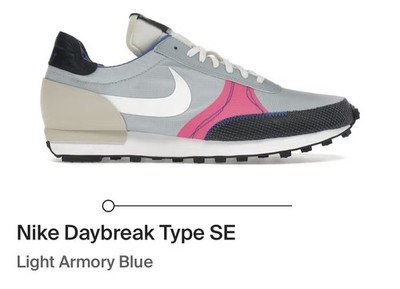 Nike Daybreak Type SE CU1756 402 Light Armory Blue Size 8