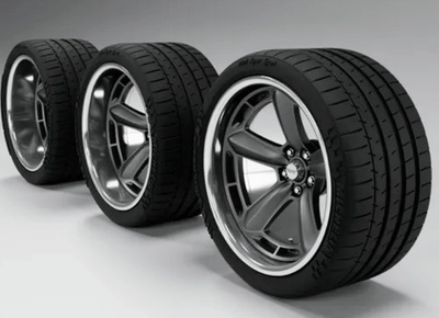 #ad #ad 1 24 Scale Resin 20quot; American Racing Wheels amp; Michelin Tires 3d Printed $23.50