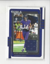 2025 Donruss Threads Kyle Hamilton JERSEY Ravens