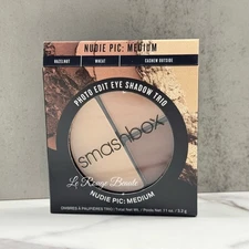 Smashbox Photo Edit Nudie Pic Eyeshadow Trio - Medium  Full Size
