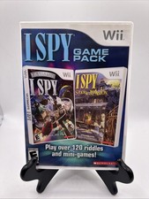 I Spy Game Pack Nintendo Wii Ultimate I Spy & I Spy Spooky Mansion CIB Tested