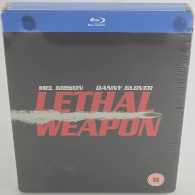 Lethal Weapon Steelbook Débossé Blu-Ray Zavvi Mel Gibson, Danny Glover Z Frei - Bild 1 von 4