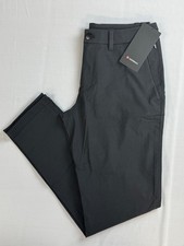 lululemon ABC Slim-Fit Trouser 32L Stretch Cotton VersaTwill. Black. NWT