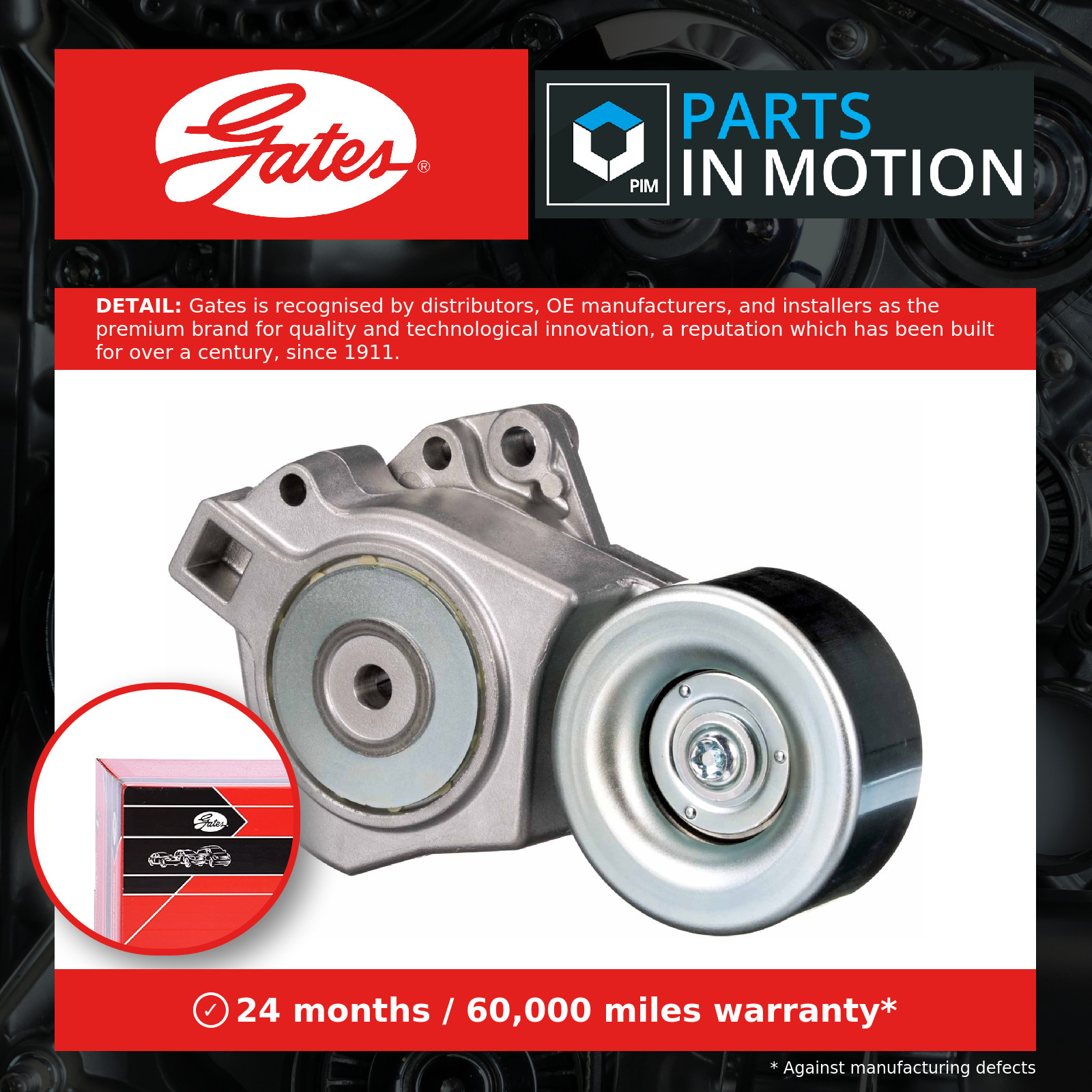 2x ✅Fits GATES T39098 T39098 DRIVEALIGN MV TENS ⭐UK Seller⭐ - Image 12