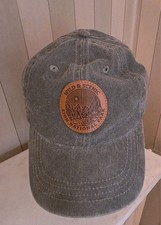 New Billed Cap - Zion National Park - Wild & Scenic Leather Patch - Adjustable