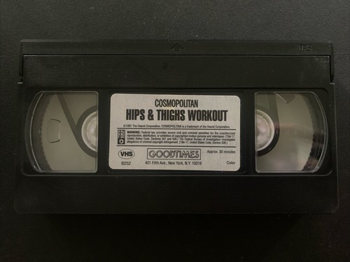 Vintage Cosmopolitan Hips & Thighs Workout (VHS,1991) - 第 3/3 張圖片