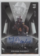 2021 Panini Black Rookies Silver Auto 7/50 Frank Darby #186 Auto 9ur