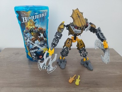 Lego Bionicle Set #8918 - Barraki Carapar - 100% Complete w/2 Squids & Container