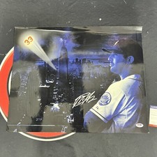 Matt Harvey Autographed Signed 16x20 Photo New York Mets Dark Knight PSA/DNA