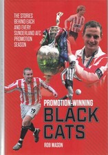 PROMOTION WINING BLACK CATS EACH SUNDERLAND FOOTBALL CLUB PROMOTION SEASON BOOK