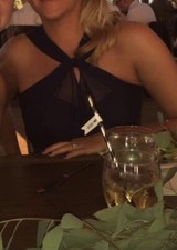 alfred sung dress D720, Midnight - E31, Size 8