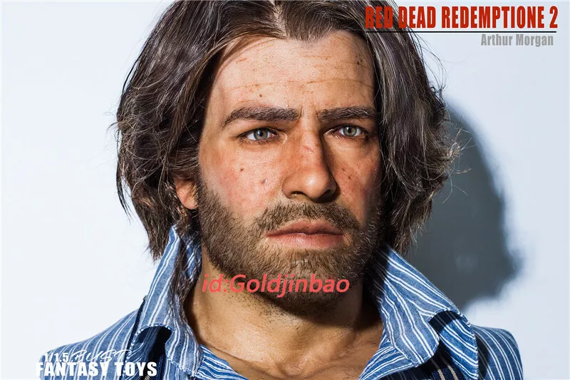 Fantasy Toy Red Dead Redemption 2 Arthur Morgan Bust 1/1.5 Scale  Custom-made Hot