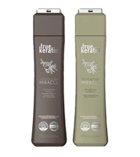 True Keratin moroccan MIRACLE UltraHydrating SHA & Conditioner 8.5 Oz/ 250ml SET