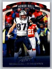 2019 Panini Prestige #HR-RG Rob Gronkowski Honor Roll New England Patriots